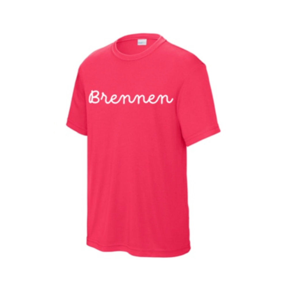 Coral Script Performance T-Shirt