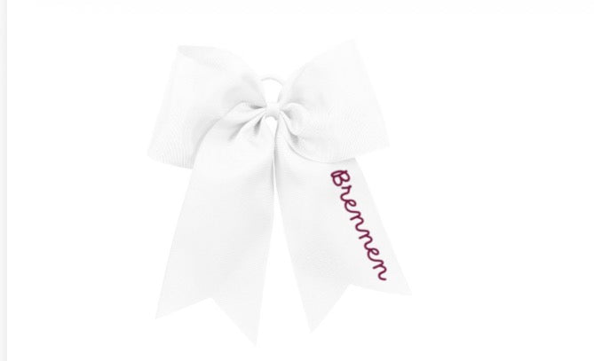 Brennen White Bow