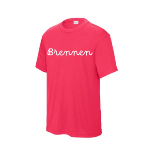 Coral Script Performance T-Shirt