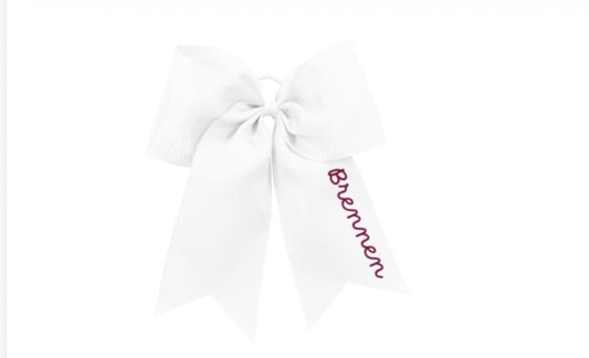 Brennen White Bow