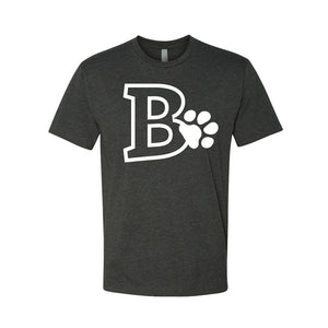 Dark Gray "B" T-Shirt
